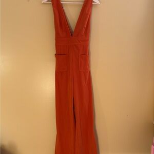 Elegant Orange Jumpsuit
